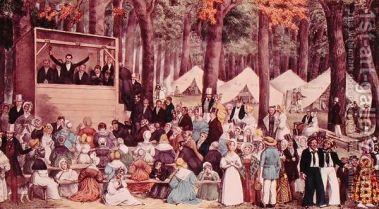 Methodist-Camp-Meeting,-1836